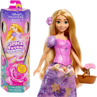 Disney Princess Rapunzel Spin & Reveal Fashion Doll Gift
