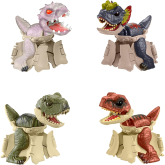 Jurassic World Survival Instincts Hidden Hatchers 4-Pack