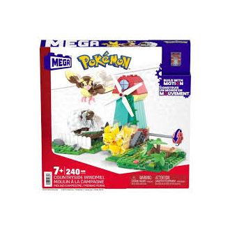 Mega Pokemon Country Side Windmill Playset