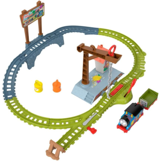 Thomas & Friends Paint Delivery Set with Motorized Thomas Toy