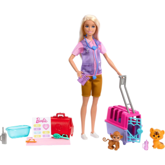Barbie You Can Be Anything Animal Rescue Playset