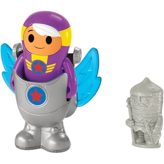 Fisher-Price DMF13 Go Jetters Click-On Xuli + G.O. Dive Action Figure Toy (DMF11