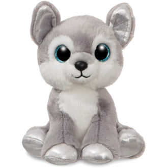 Aurora Aspen Husky 7-Inch Plush Cute Animal Toy