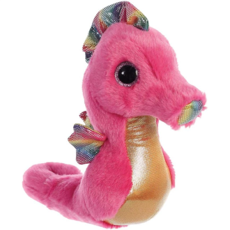 Aurora Reef Sea Horse 5-Inch Plush Ocean Animal