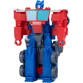 Transformers Earthspark Optimus Prime 1-Step Flip Changer