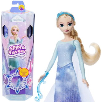 Disney Frozen Spin & Reveal Elsa Doll Toy Gift