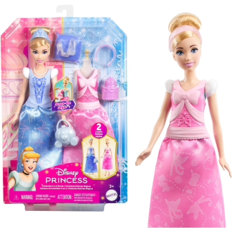 Disney Princess Cinderella 2 in 1 Stories Doll