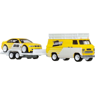 Hot Wheels Car Culture Team Transport BMW M3 and Rally Hauler