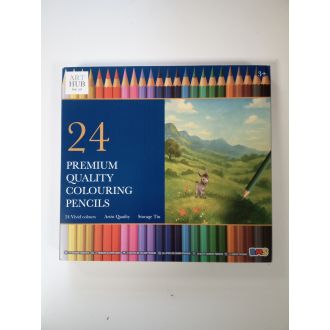 RMS Art Hub Fine Art Premium Quality Colouring Pencils 24Pcs