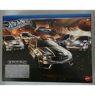 Hot Wheels Zamac Sports Cars Silver Series 6 Pack