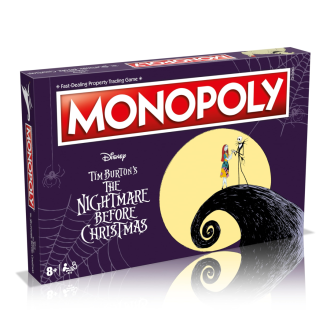 Monopoly Disney Tim Burton The Nightmare Before Christmas Board Game