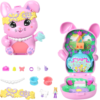 Polly Pocket Tea Party Bunny Playset