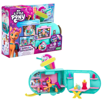 My Little Pony Sunny Starscout Smoothie Truck Playset
