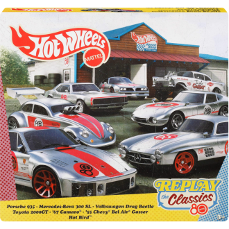 Hot Wheels Replay the Classics 80th Anniversary 7-Car Pack