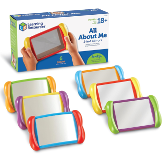 Learning Resources All About Me 3-in-1 Mirrors SEL & Identity Toy 