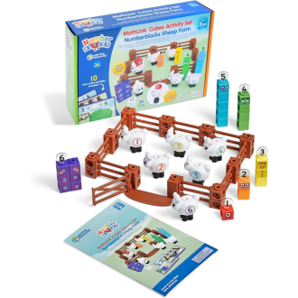 Learning Resources Sheep Farm Mathlink Activity Set Counting Toy 