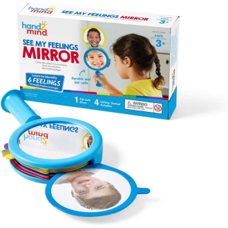 Learning Resources Hand 2 Mind See My Feelings Mirror SEL Tool 