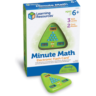 Learning Resources Minute Math Flash Card Game Fast Math Practice 