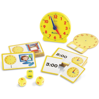 Learning Resources Time Activity Set Learn to Tell Time Toy 
