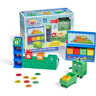 Learning Resources Add It Up Mini Market Math Shopping Game 