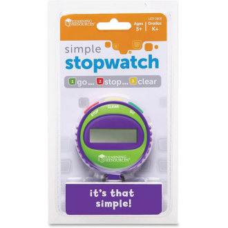 Learning Resources Stopwatch Timer  Learning Activities